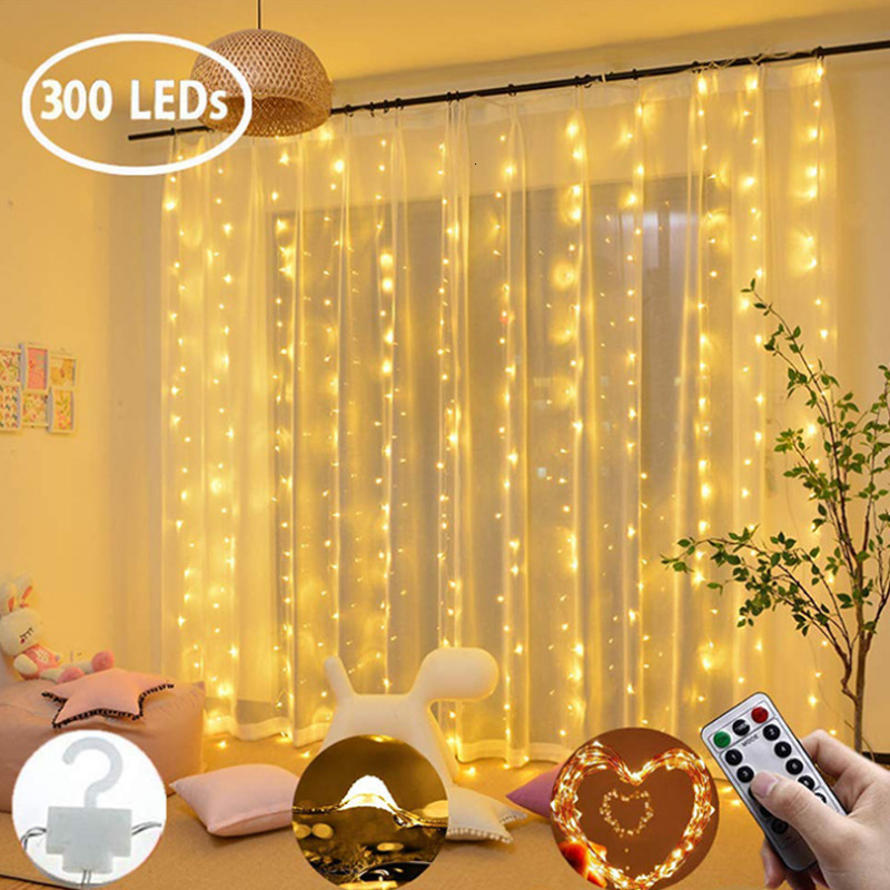 2021 New 300 Led Curtain String Lights Waterproof 8 Modes Outdoor Garden Patio Usb Remote Decorations for Wedding Party Christmas V7fp
2021 New 300 Led Curtain String Lights Waterproof 8 Modes Outdoor Garden Patio Usb Remote Decorations for Wedding Party Christmas V7fp