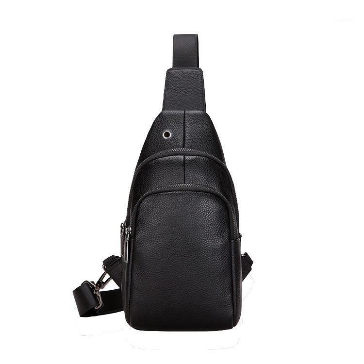 New Fashion 100% Genuine Leather Men Waist Packs Male Casual Chest Pack Real Leather Boy Brand Design Chest Shoulder Package1, Black
New Fashion 100% Genuine Leather Men Waist Packs Male Casual Chest Pack Real Leather Boy Brand Design Chest Shoulder Package1, Black