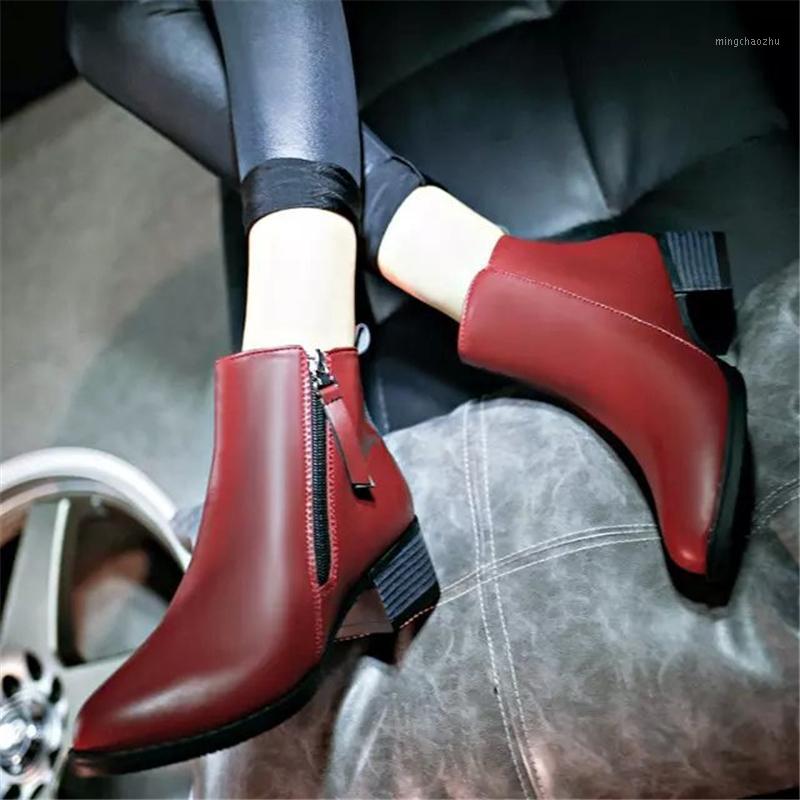 With Thick With 2020 Autumn And Winter Boots Side Zippers Han Edition British Female Boots Joker Motorcycle 35-391, Red
With Thick With 2020 Autumn And Winter Boots Side Zippers Han Edition British Female Boots Joker Motorcycle 35-391, Red