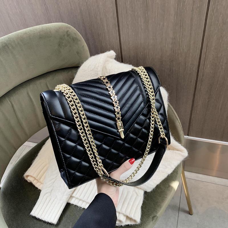 Luxury Designer Crossbody Bag for Women 2021 Chain Shoulder Handbags Women's Famous Trending Hand Bag Rhombus PU Leather, Black
Luxury Designer Crossbody Bag for Women 2021 Chain Shoulder Handbags Women's Famous Trending Hand Bag Rhombus PU Leather, Black