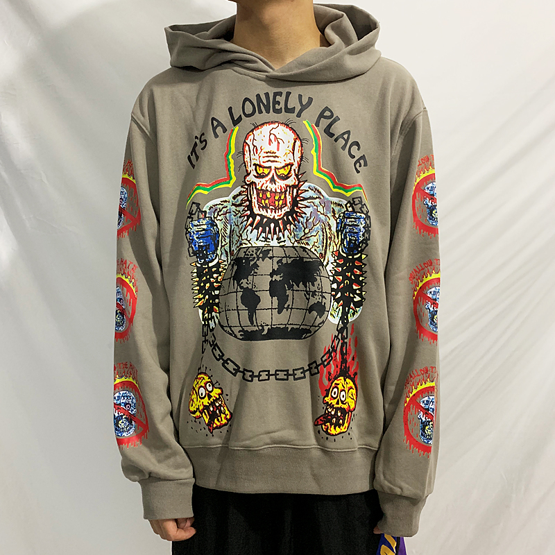 XXXTENTACION Hoodies Men Women High Quality Kanye West Hoodie skull Graffiti Streetwear Season Sweatshirts it is a lonely place X1021
XXXTENTACION Hoodies Men Women High Quality Kanye West Hoodie skull Graffiti Streetwear Season Sweatshirts it is a lonely place X1021