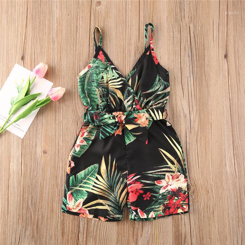 1-6 Years Girls Sling Jumpsuit Toddler Summer Holiday Style Casual Leaves Printed Lace Up Romper For Girls Casual Playsuit1, As pic
1-6 Years Girls Sling Jumpsuit Toddler Summer Holiday Style Casual Leaves Printed Lace Up Romper For Girls Casual Playsuit1, As pic