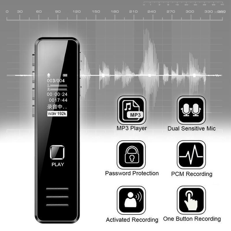 Digital Mini Voice Sound Recorder Activated Handheld Audio Recording Pen DJA991