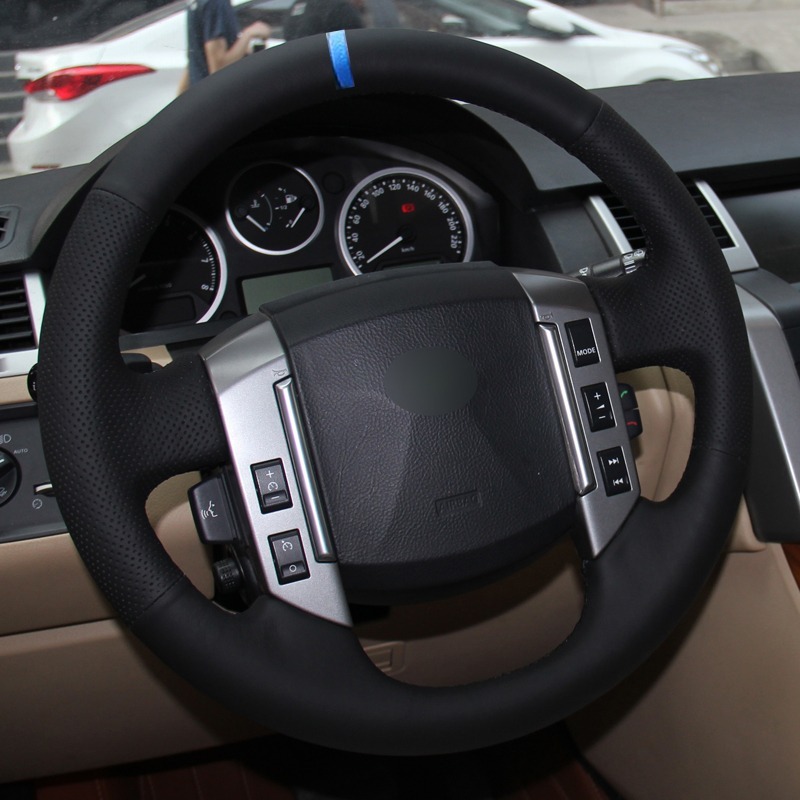 DIY Hand Sewing Car Steering Wheel Cover Volant Funda Volante For Land Rover Old Range Rover Sport 2005 2006 2007 2008 2009
DIY Hand Sewing Car Steering Wheel Cover Volant Funda Volante For Land Rover Old Range Rover Sport 2005 2006 2007 2008 2009