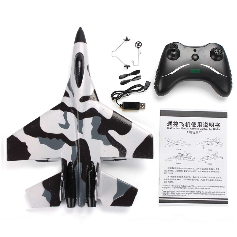 RC Plane Toy EPP Craft Foam Electric Outdoor RTF Radio Remote Control SU-35 Tail Pusher Quadcopter Glider Airplane Model for Boy Y200413
RC Plane Toy EPP Craft Foam Electric Outdoor RTF Radio Remote Control SU-35 Tail Pusher Quadcopter Glider Airplane Model for Boy Y200413
