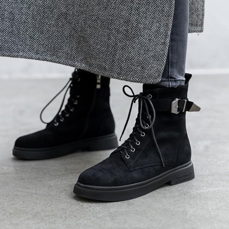 PXELENA Black Boots Women Winter 2020 Warm Chunky Low Heels Lace Up Combat Biker Riding Knight Ankle Boots Lady Shoes 43
PXELENA Black Boots Women Winter 2020 Warm Chunky Low Heels Lace Up Combat Biker Riding Knight Ankle Boots Lady Shoes 43