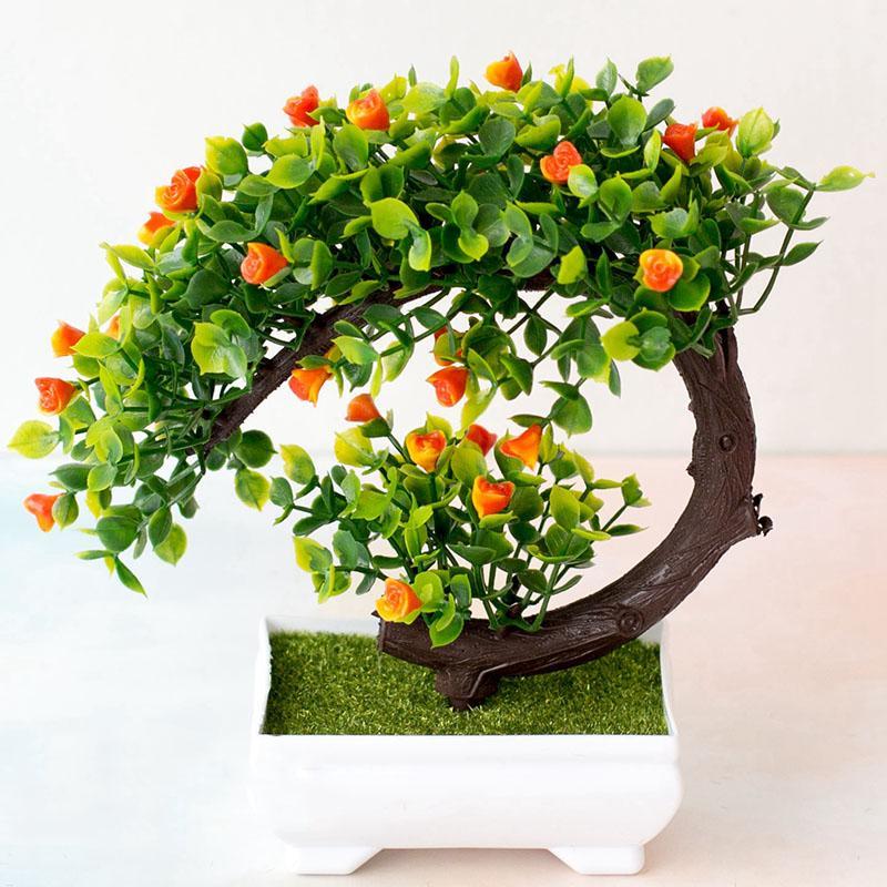 1pc Artificial Potted Plant Fake Bonsai Home Garden Living Room Decoration Gift1, Orange
1pc Artificial Potted Plant Fake Bonsai Home Garden Living Room Decoration Gift1, Orange