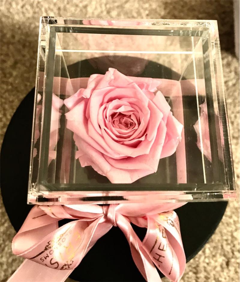 Rose Flower Storage Box Transparent Makeup Organizer Acrylic Flower Box for Girls Gift Wedding Party Christmas Decoration
Rose Flower Storage Box Transparent Makeup Organizer Acrylic Flower Box for Girls Gift Wedding Party Christmas Decoration