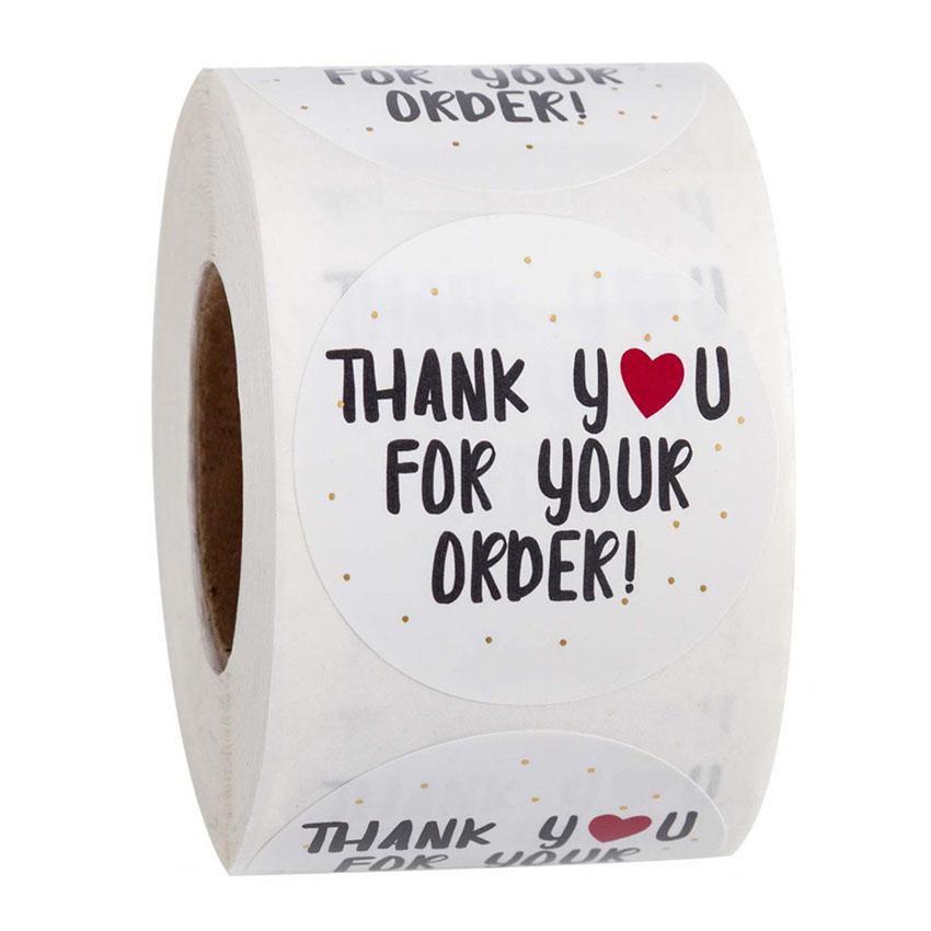 500pcs/roll Thank You Sticker Packaging Paper Different Style Seal Label Stickers DIY Gift Decoration and Cake Baking Package diameter 1 inch 0251PACK
500pcs/roll Thank You Sticker Packaging Paper Different Style Seal Label Stickers DIY Gift Decoration and Cake Baking Package diameter 1 inch 0251PACK