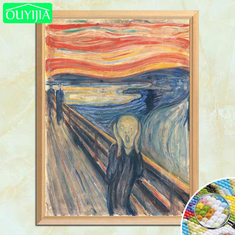 World Famous Painting "The Scream" 5D DIY Diamond Painting Full Square Diamond Embroidery Sale Rhinestones Mosaic Decor Picture
World Famous Painting "The Scream" 5D DIY Diamond Painting Full Square Diamond Embroidery Sale Rhinestones Mosaic Decor Picture