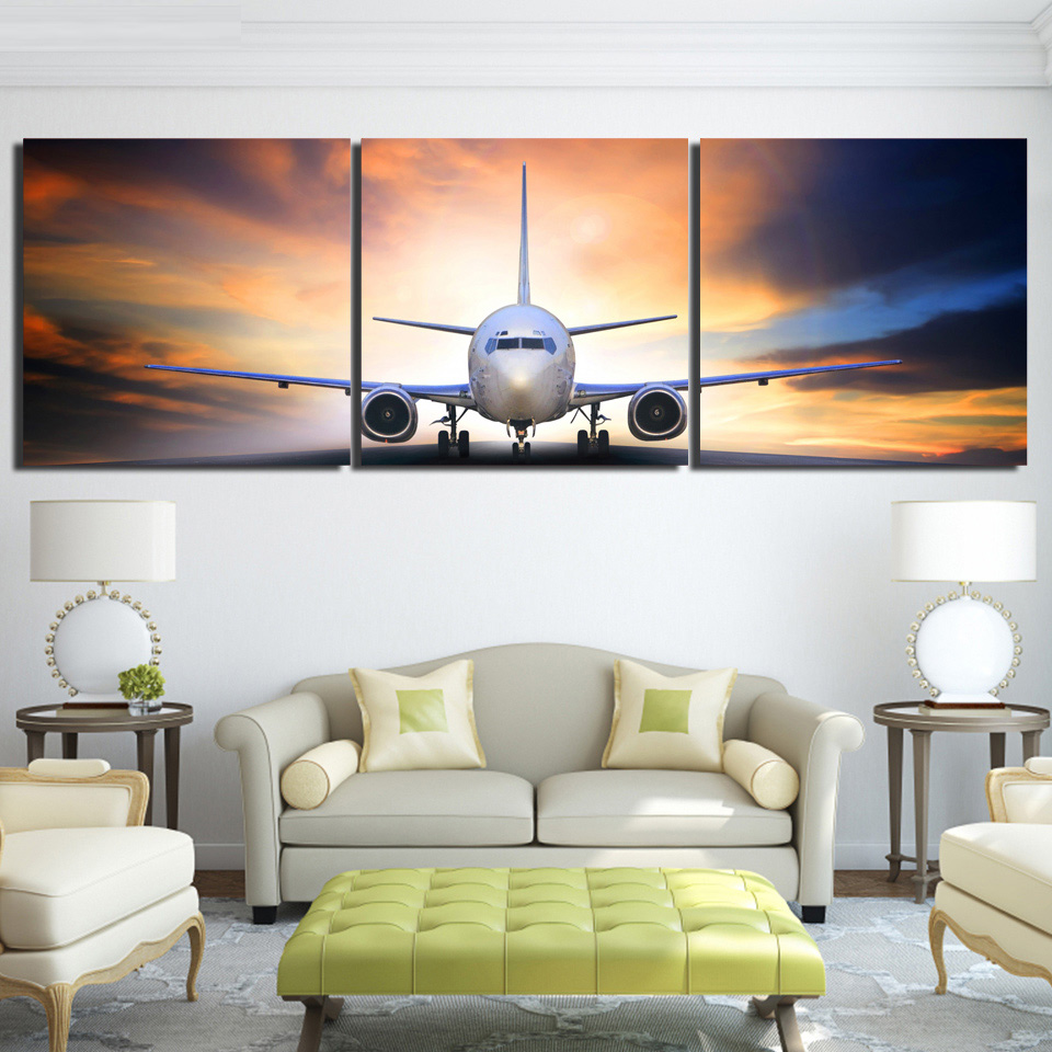 3 Pieces Canvas Art Airplane Take Off Plane Canvas Painting Posters And Prints Decor Wall Pictures Painting
3 Pieces Canvas Art Airplane Take Off Plane Canvas Painting Posters And Prints Decor Wall Pictures Painting