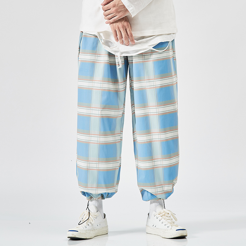 2021 New Plaid Sweatpants Streetwear Spring Autumn Hip Hop Harem Pants Men's Casual Korean Oversize Joggers Trouers 6vls, K401 1
2021 New Plaid Sweatpants Streetwear Spring Autumn Hip Hop Harem Pants Men's Casual Korean Oversize Joggers Trouers 6vls, K401 1