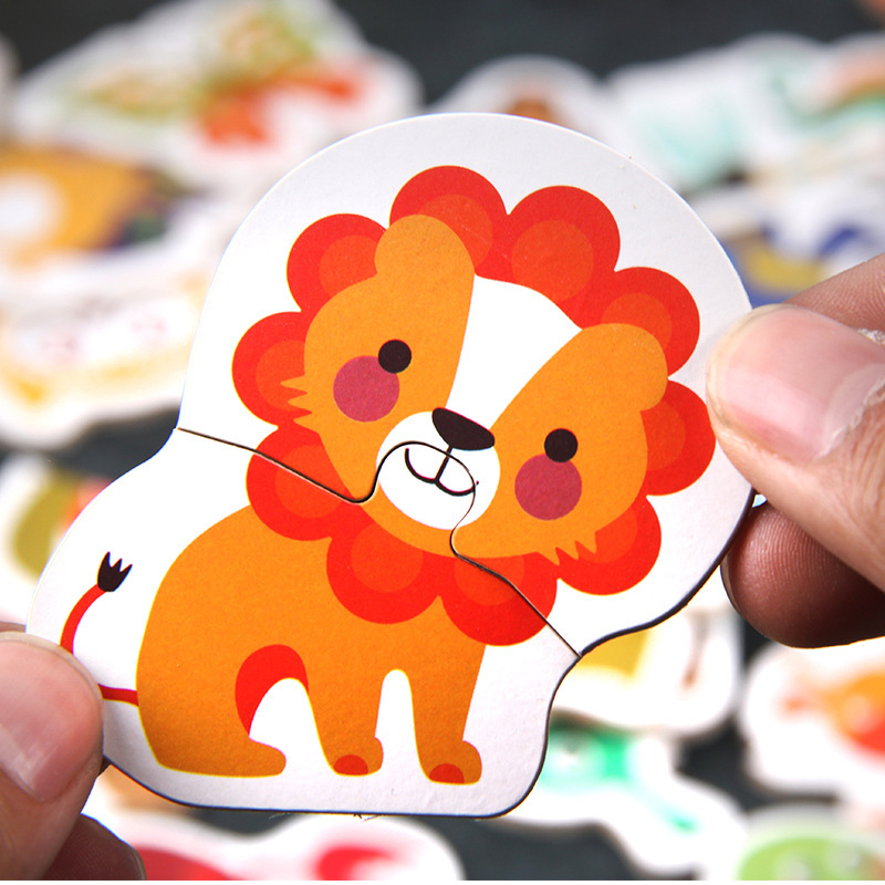 Montessori Game Early Educational Toys Puzzle Card Cartoon Traffic Animal Fruit Pair Toys for Children
Montessori Game Early Educational Toys Puzzle Card Cartoon Traffic Animal Fruit Pair Toys for Children