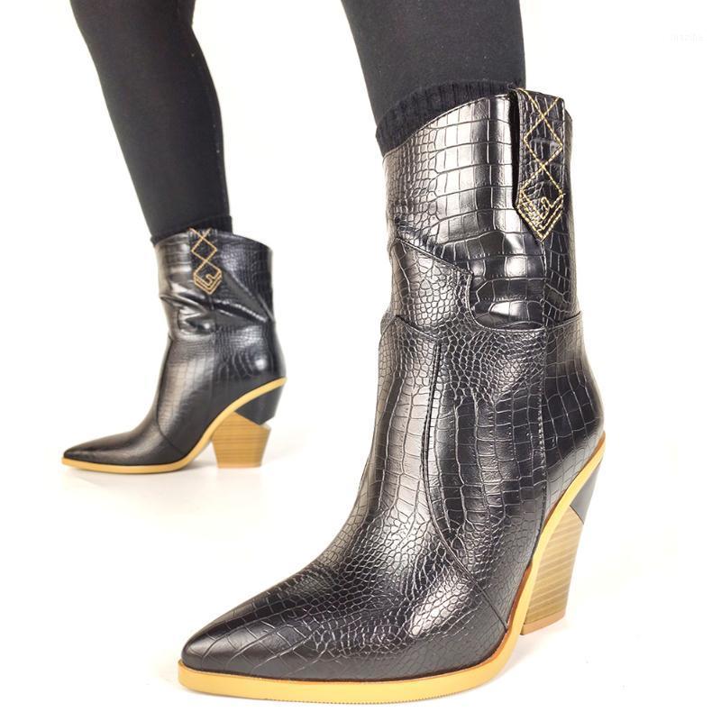 2021 Brand On Sale Large Size 46 Top Quality Chunky High Heels Slip On Vintage Western Boots Women Black Shoes Female1
2021 Brand On Sale Large Size 46 Top Quality Chunky High Heels Slip On Vintage Western Boots Women Black Shoes Female1