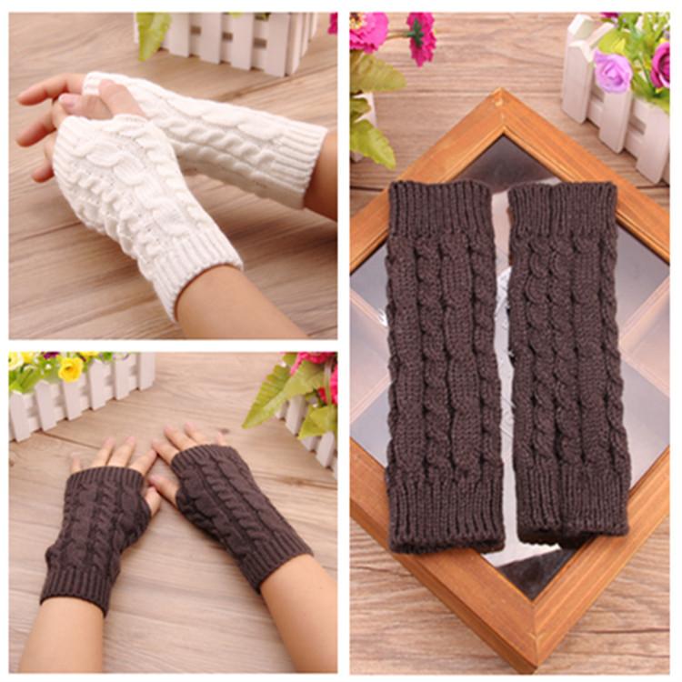 Five Fingers Gloves 1 Pair Knitted Black Coffee Grey Women's Winter Spring Autumn White Khaki Purple Green Half-finger For Adult Girl
Five Fingers Gloves 1 Pair Knitted Black Coffee Grey Women's Winter Spring Autumn White Khaki Purple Green Half-finger For Adult Girl