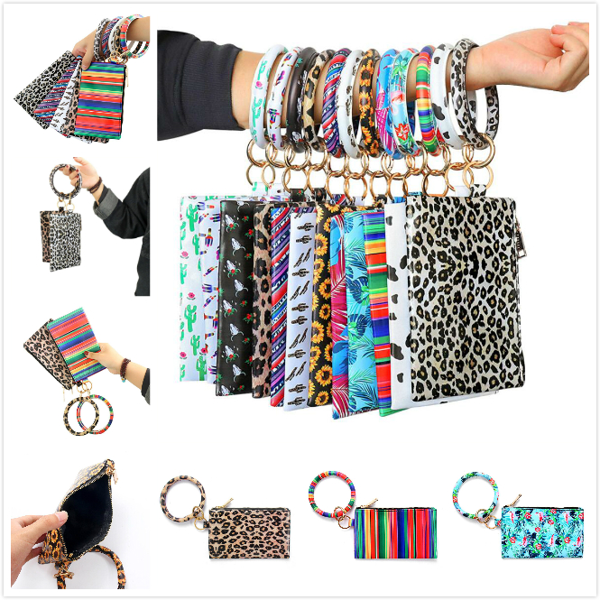 Portable Keychain Bracelet Wristlet Bangle Key Card Holder Large Round Keyring Leather Tassel For Women Girls With Wallet 13 Colors
Portable Keychain Bracelet Wristlet Bangle Key Card Holder Large Round Keyring Leather Tassel For Women Girls With Wallet 13 Colors