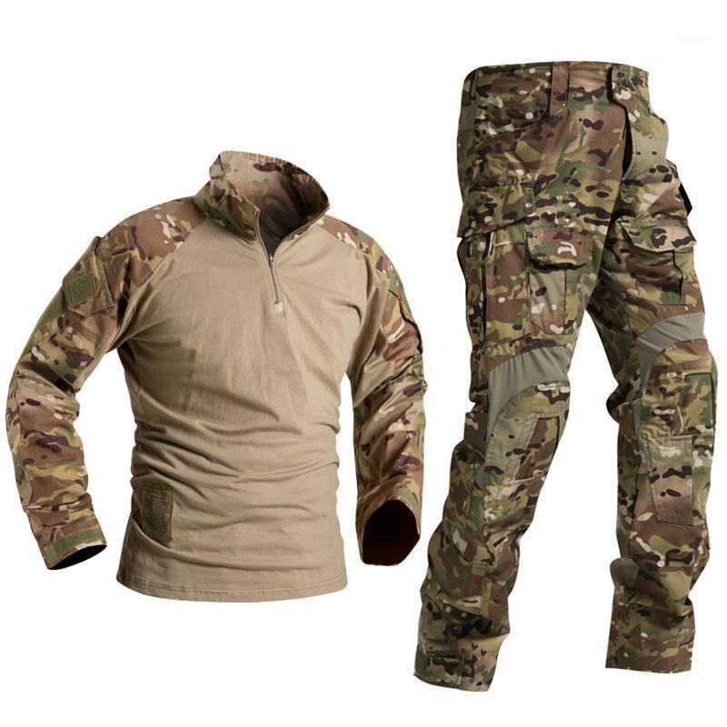 Outdoor Men Shirts Clothing Sets Tactical Uniforms Army Combat Suit Camo Pants Long Sleeve T-shirts Cargo Work Pants1, Black
Outdoor Men Shirts Clothing Sets Tactical Uniforms Army Combat Suit Camo Pants Long Sleeve T-shirts Cargo Work Pants1, Black