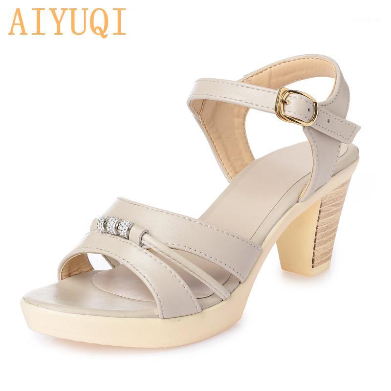 AIYUQI 2020 Fashion new summer elegant woman sandals crystal decoration open toe shoes Rome genuine leather shoes women1, Black
AIYUQI 2020 Fashion new summer elegant woman sandals crystal decoration open toe shoes Rome genuine leather shoes women1, Black