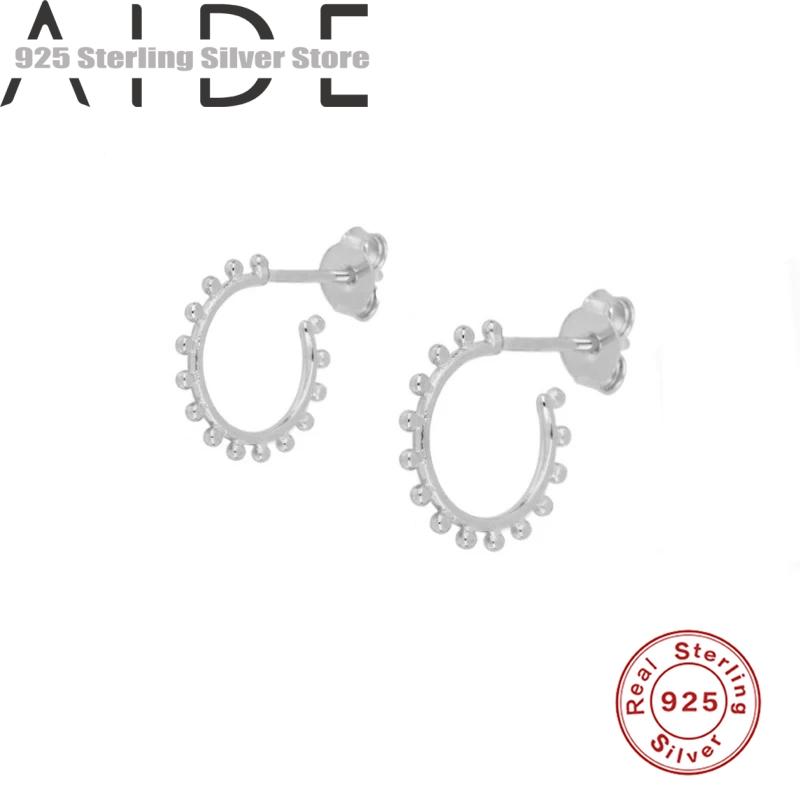 Aide Earrings for Women 925 Sterling Silver Jewelry C-shaped earrings Jewelry Stud Silver Korean Brincos
Aide Earrings for Women 925 Sterling Silver Jewelry C-shaped earrings Jewelry Stud Silver Korean Brincos