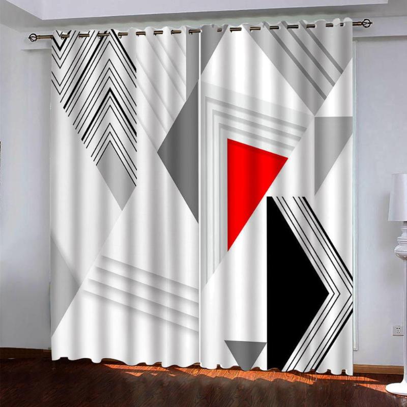 Geometry 3D Stereoscopic Curtains 3D Window Curtains For Living Room Bedroom Customized Room, As pic
Geometry 3D Stereoscopic Curtains 3D Window Curtains For Living Room Bedroom Customized Room, As pic
