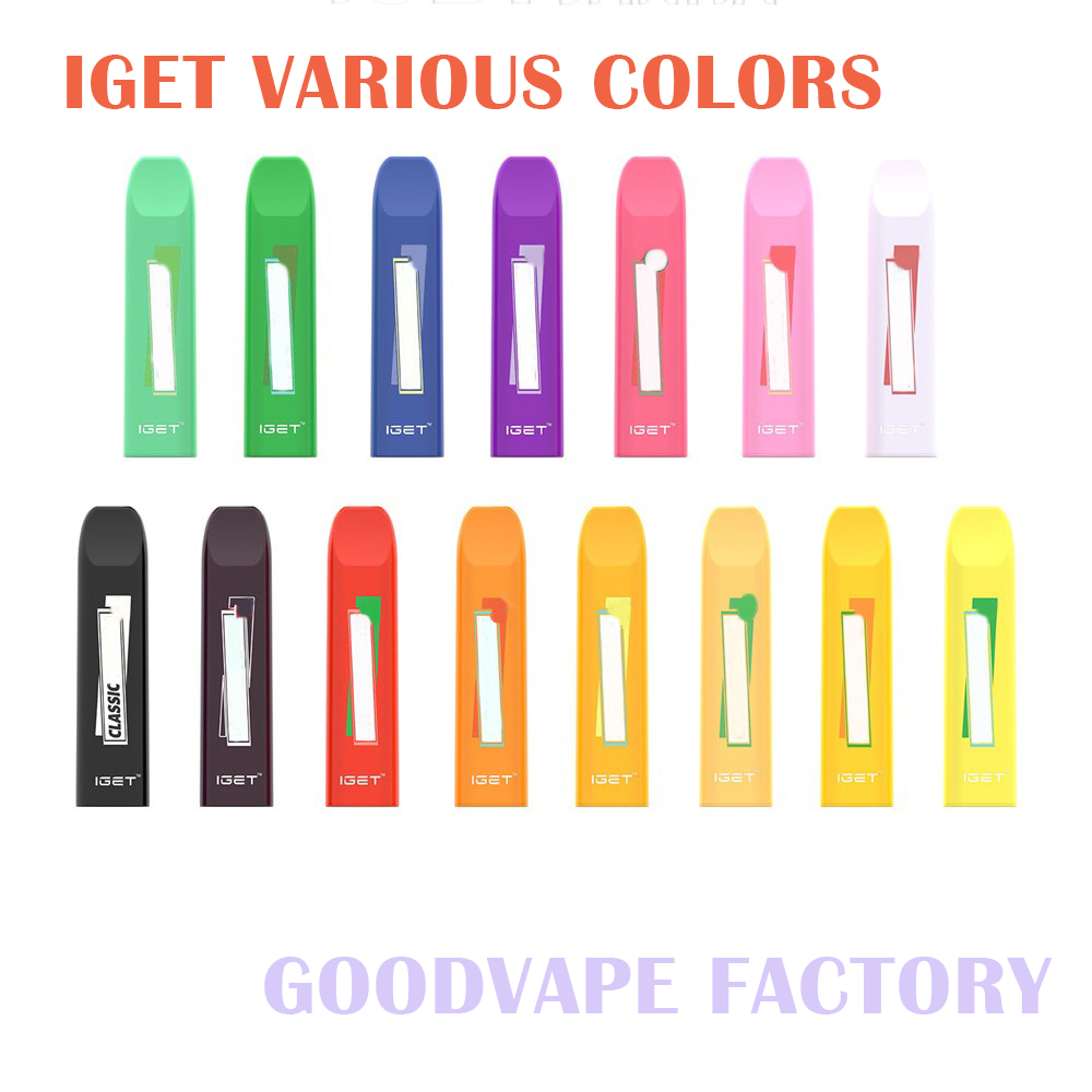 Authenti Iget Janna Disposable Pod Device 280mAh 1.6ml 450 Puffs Vape Stick Pen 16 Colors Option 100% Original ECIG Kit
Authenti Iget Janna Disposable Pod Device 280mAh 1.6ml 450 Puffs Vape Stick Pen 16 Colors Option 100% Original ECIG Kit