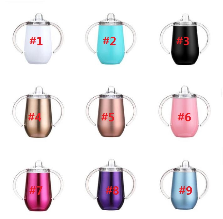Cheapest! 10oz stainless steel sippy cup Kids tumbler with handle spill-proof toddler pacifier Cups baby infant water milk bottle with lid M, As pic
Cheapest! 10oz stainless steel sippy cup Kids tumbler with handle spill-proof toddler pacifier Cups baby infant water milk bottle with lid M, As pic