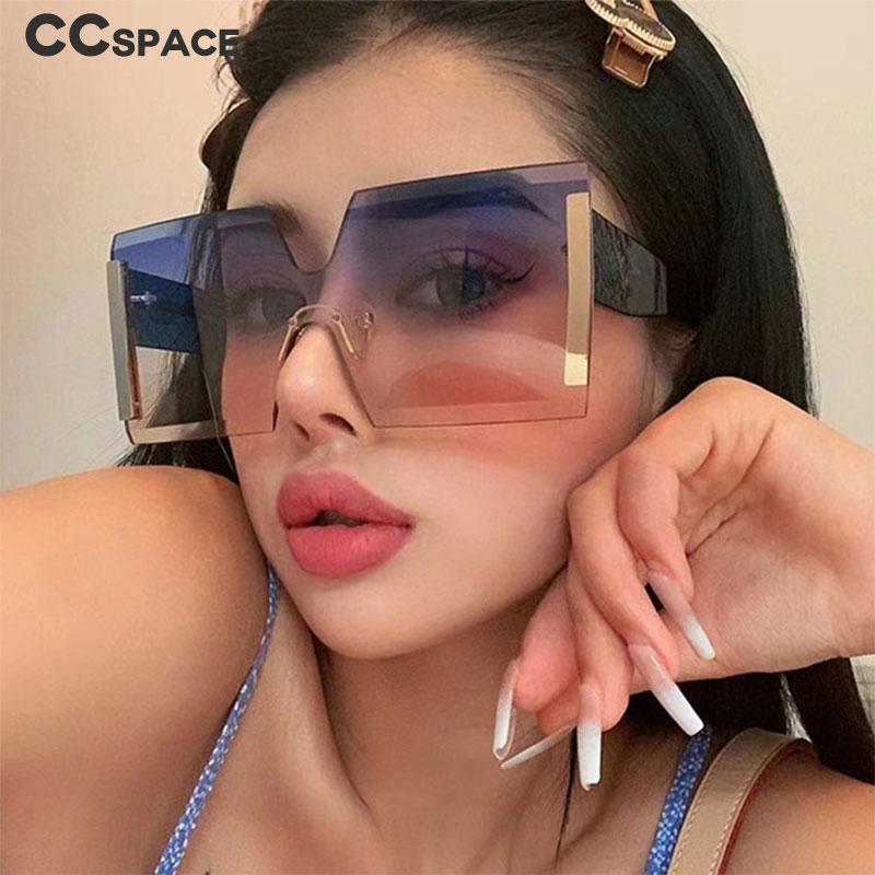Sunglasses 49548 Rimless Square Oversized Fashion Men Women Shades UV400 Vintage Glasses
Sunglasses 49548 Rimless Square Oversized Fashion Men Women Shades UV400 Vintage Glasses