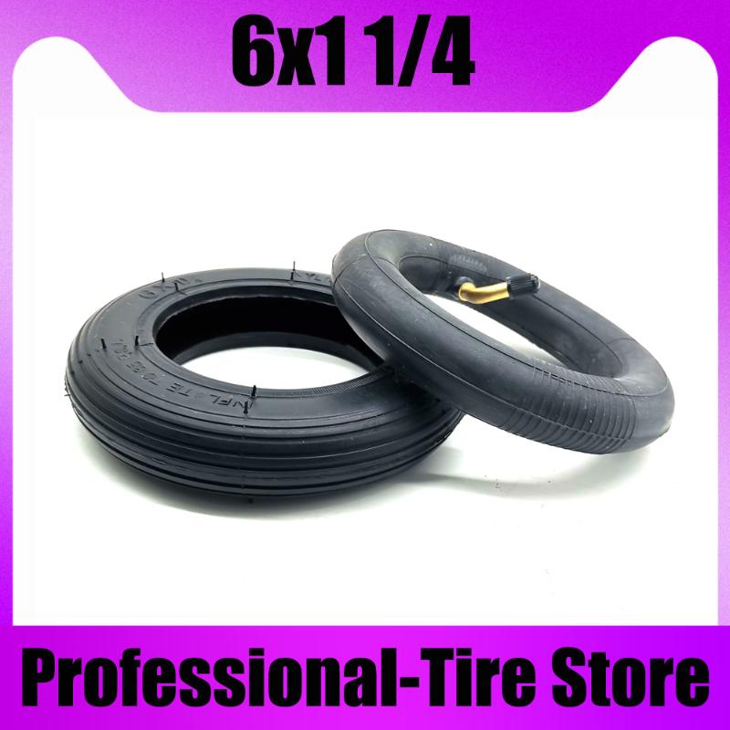 6x1 1/4 Tire 6 Inch Pneumatic Tire Motorcycle Scooter Inflation Wheel With Inner Tube for Electric Scooter E-bike
6x1 1/4 Tire 6 Inch Pneumatic Tire Motorcycle Scooter Inflation Wheel With Inner Tube for Electric Scooter E-bike