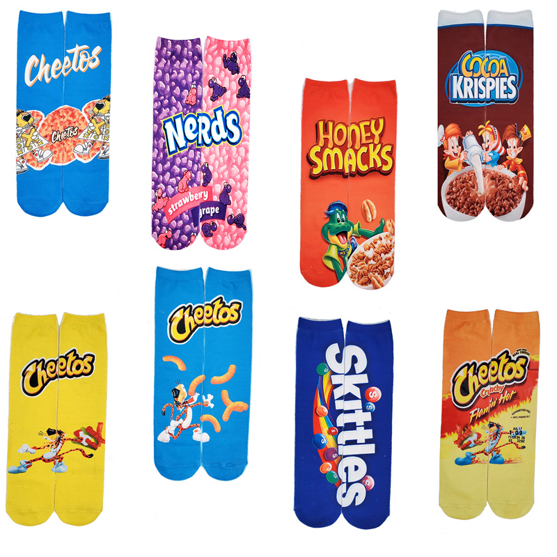 30cm 40cm Potato Chips Socks Stockings Funny French Fries Foodie Fastfood Snacks Long Straight Tube Socks Unisex Stocking Footwear E122101
30cm 40cm Potato Chips Socks Stockings Funny French Fries Foodie Fastfood Snacks Long Straight Tube Socks Unisex Stocking Footwear E122101