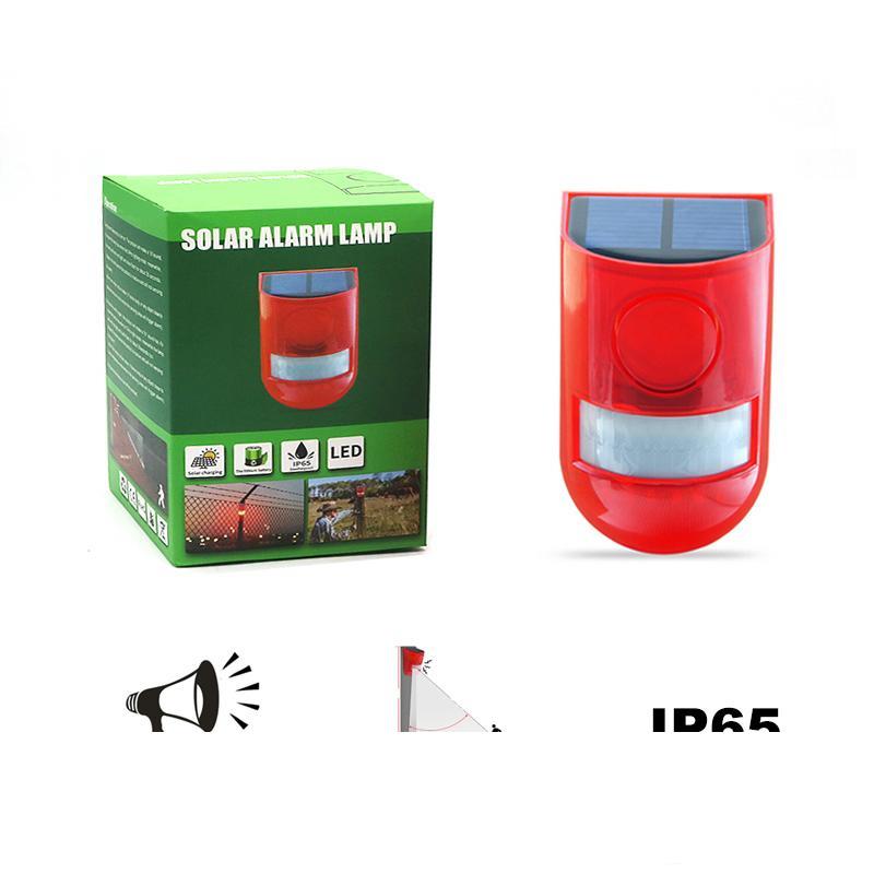 Solar Alarm Lamp 110db Warning Sound 6led Red Light IP65 Waterproof Motion Sensor Caution Lights For Warehouse Secret Place Wall
Solar Alarm Lamp 110db Warning Sound 6led Red Light IP65 Waterproof Motion Sensor Caution Lights For Warehouse Secret Place Wall