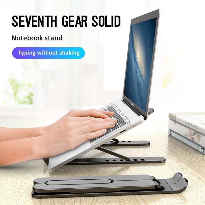 Laptop Stand Adjustable Folding Tablet Support Base Notebook Stand For Pro Computer Laptop Holder Cooling Bracket Riser
Laptop Stand Adjustable Folding Tablet Support Base Notebook Stand For Pro Computer Laptop Holder Cooling Bracket Riser