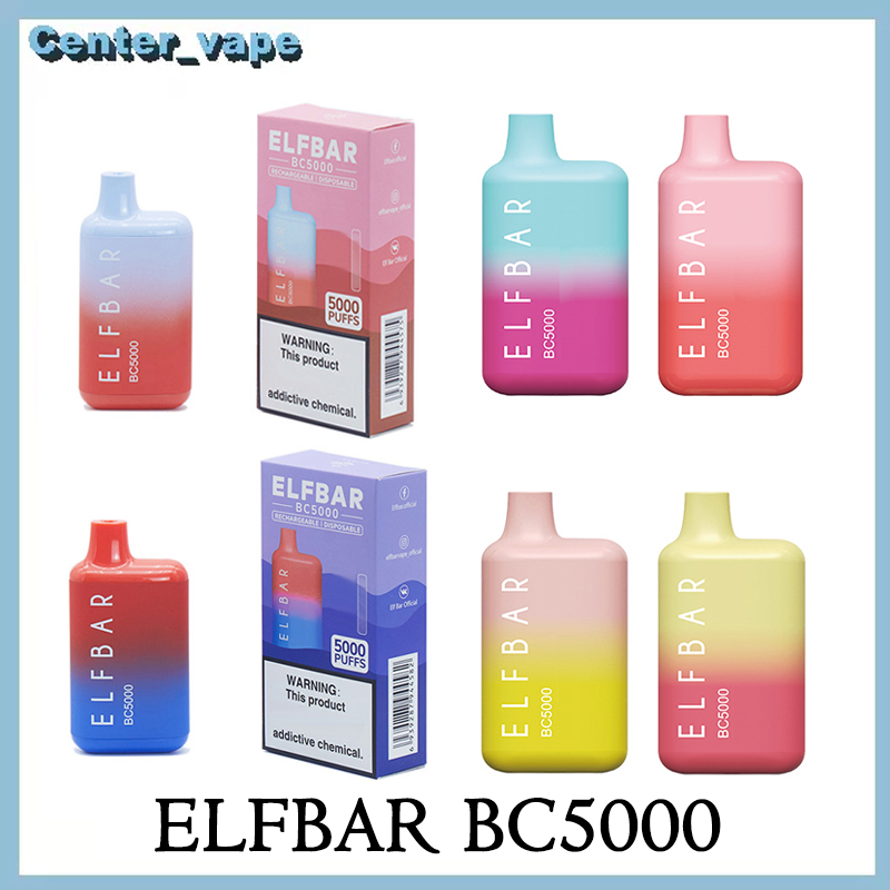 Elf Bar BC5000 Disposable E cigarettes 5000 Puffs Vape Pen 13ml Dual Mesh Coil Cartridge Pre-Filled Pods 650mAh Rechargeable Battery elux geek bar elfbar
Elf Bar BC5000 Disposable E cigarettes 5000 Puffs Vape Pen 13ml Dual Mesh Coil Cartridge Pre-Filled Pods 650mAh Rechargeable Battery elux geek bar elfbar