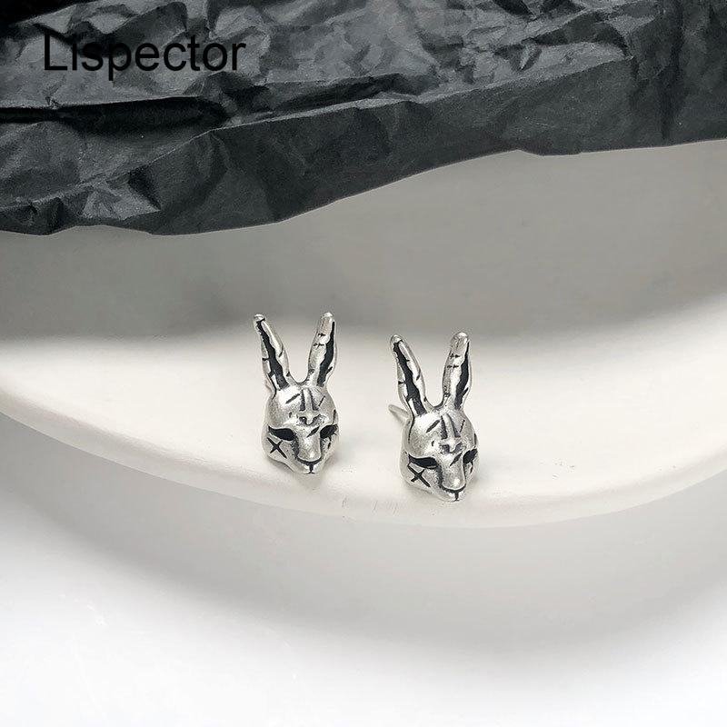 Stud Lispector 925 Sterling Silver Vintage Gothic Head Earrings For Women Retro Thai Punk Jewelry Gifts
Stud Lispector 925 Sterling Silver Vintage Gothic Head Earrings For Women Retro Thai Punk Jewelry Gifts