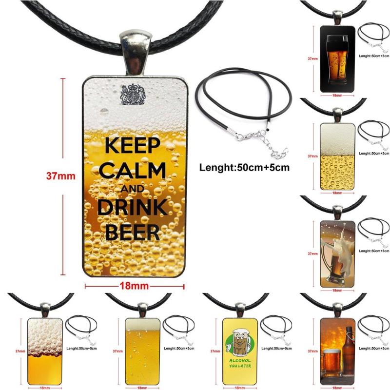 Funny Alcohol Beers Jewelry With Steel Plated Glass Cabochon Choker Long Pendant Rectangle Necklace For Woman Vintage Statement
Funny Alcohol Beers Jewelry With Steel Plated Glass Cabochon Choker Long Pendant Rectangle Necklace For Woman Vintage Statement