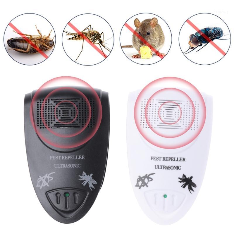 Ultrasonic Pest Repeller Control EU Plug Ultrasonic Repeller Mosquito Electronic1