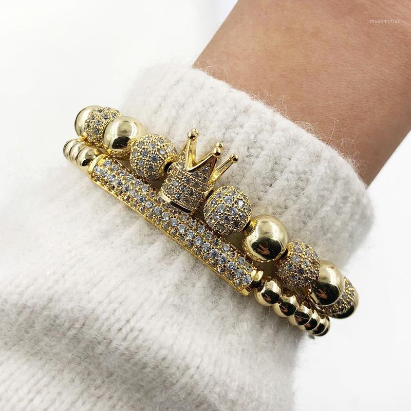 New Luxury Handmade 5mm Copper Fireball Crown Zircon Bracelet CZ Rope Braiding Bracelet For Men Women pulsera masculina1
New Luxury Handmade 5mm Copper Fireball Crown Zircon Bracelet CZ Rope Braiding Bracelet For Men Women pulsera masculina1