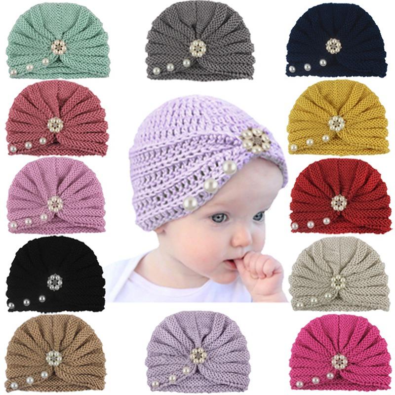 Baby Hat Autumn Newborn Pearl Design Girls Caps Infant Knitted Hat Turban Elastic Cap New, A10
Baby Hat Autumn Newborn Pearl Design Girls Caps Infant Knitted Hat Turban Elastic Cap New, A10