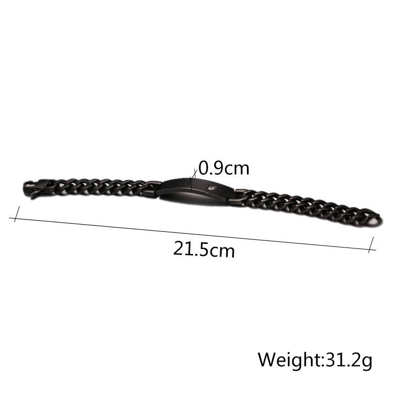 FXM TBB26 arrival fashion jewelry for women birthday gift 9mm Simple no allergic square black lover Bracelet single style
FXM TBB26 arrival fashion jewelry for women birthday gift 9mm Simple no allergic square black lover Bracelet single style