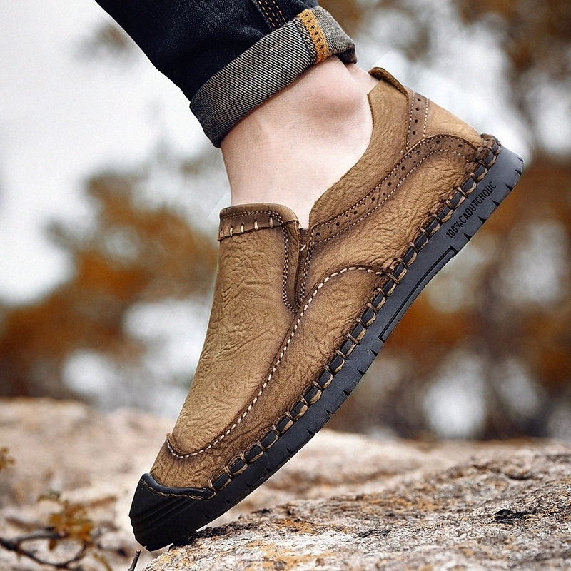 Men genuine Leather Shoes slip on Fashion Casual Shoes Breathable Men Flats Moccasins Loafers Men's Driving Male Shoes men #V43H
Men genuine Leather Shoes slip on Fashion Casual Shoes Breathable Men Flats Moccasins Loafers Men's Driving Male Shoes men #V43H
