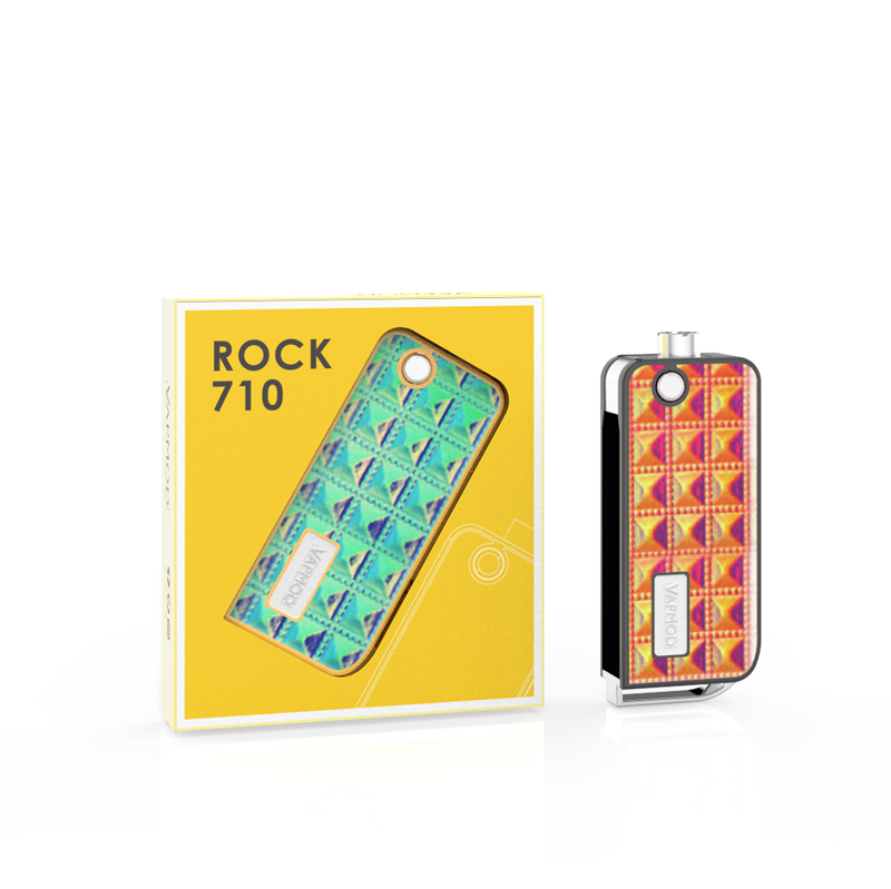 Vapmod Rock 710 650mAh Battery mod Preheat Fit 510 Atomizer for thick Oil & Wax Cartridges Tank Folding Design Starter Kit, Multi
Vapmod Rock 710 650mAh Battery mod Preheat Fit 510 Atomizer for thick Oil & Wax Cartridges Tank Folding Design Starter Kit, Multi