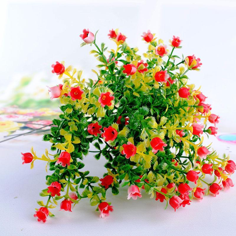 10pcs home flowers decoration simulation flower milan grain of plastic flower, grass green plant grain simulation1, Pink
10pcs home flowers decoration simulation flower milan grain of plastic flower, grass green plant grain simulation1, Pink