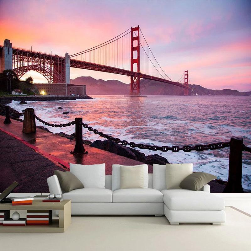 Photo Wallpaper 3D Creative Bridge Sea Landscape Dusk Mural Living Room Bedroom Beautiful Scenery Wall Paper Papel De Parede 3 D, As pic
Photo Wallpaper 3D Creative Bridge Sea Landscape Dusk Mural Living Room Bedroom Beautiful Scenery Wall Paper Papel De Parede 3 D, As pic