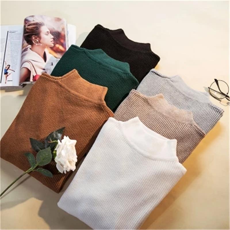 Women's Sweaters 2022 Autumn Winter Women Pullovers Sweater Knitted Elasticity Casual Jumper Fashion Slim Turtleneck Warm Female Thick, White;black
Women's Sweaters 2022 Autumn Winter Women Pullovers Sweater Knitted Elasticity Casual Jumper Fashion Slim Turtleneck Warm Female Thick, White;black