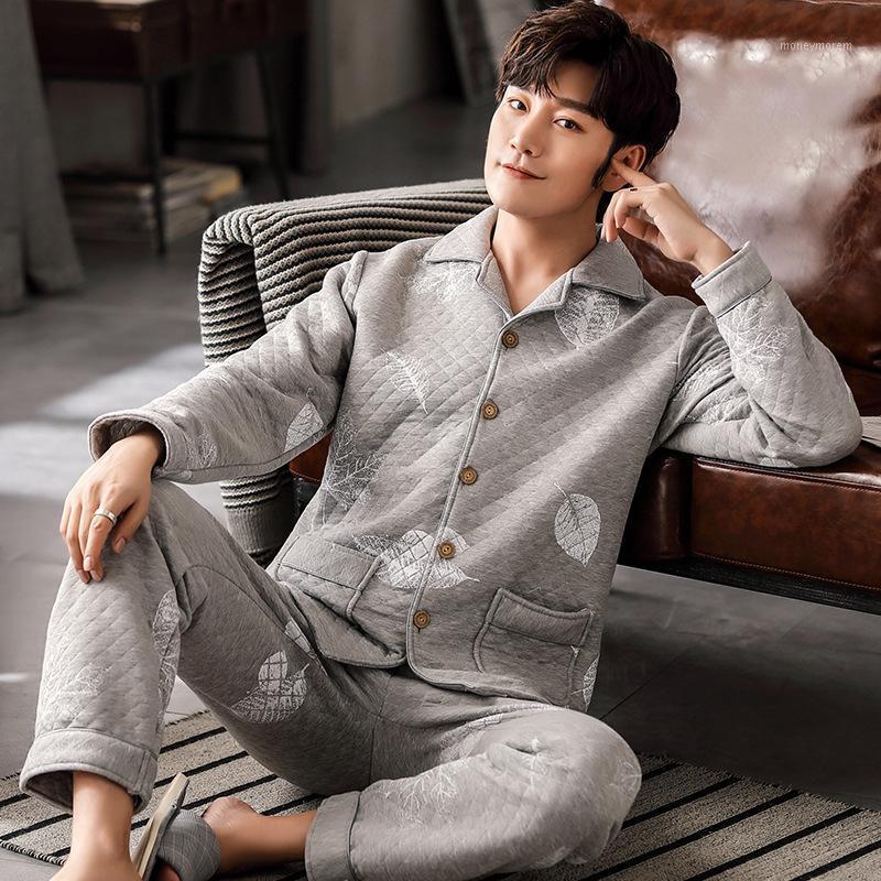 Men's Pajamas Air Cotton Interlayer Pure Cotton Sports Spring Autumn and Winter Long-sleeved Plus Size Young and Middle-aged New1, See chart
Men's Pajamas Air Cotton Interlayer Pure Cotton Sports Spring Autumn and Winter Long-sleeved Plus Size Young and Middle-aged New1, See chart