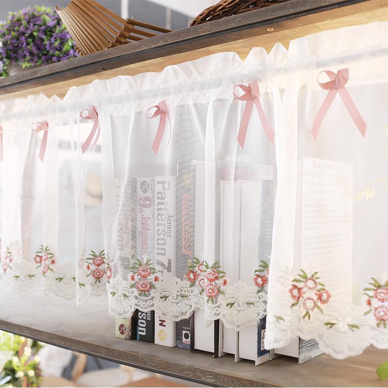 Kitchen Curtain White Tulle Curtain Floral Emboridery Sheer for Coffee Door Pastoral Valance Sheer Curtains Window Decor1
Kitchen Curtain White Tulle Curtain Floral Emboridery Sheer for Coffee Door Pastoral Valance Sheer Curtains Window Decor1