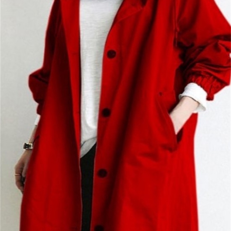 Sport Sashes Office Chic Women's Windbreaker Jacket Street Fashion New Abrigo Mujer Casual Hooded Casual Autumn Long Polyester LJ201128