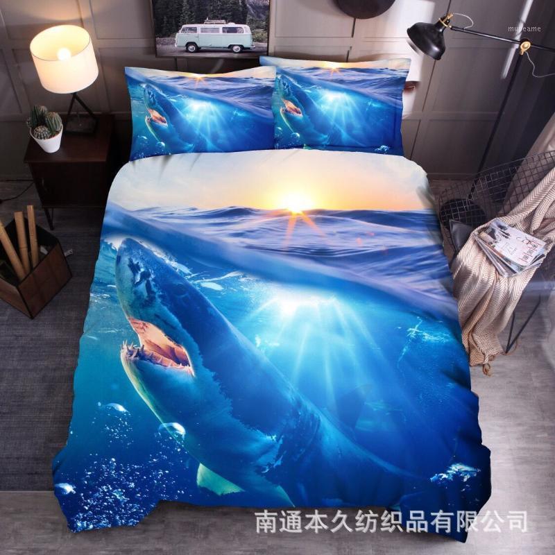 ocean animal Quilt cover bed linings Home Textile Kit pillowcase Bedding Set 3pcs Comfortable children adult bedding S511
ocean animal Quilt cover bed linings Home Textile Kit pillowcase Bedding Set 3pcs Comfortable children adult bedding S511