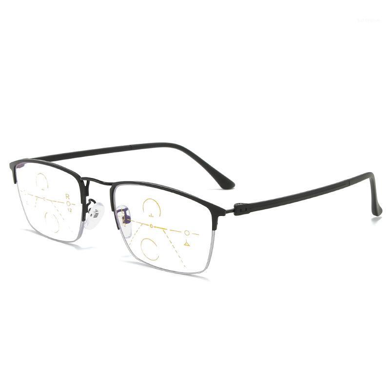 Half frame business Progressive multifocal reading glasses men smart zoom reading glasses women far near sight anti-blue1
Half frame business Progressive multifocal reading glasses men smart zoom reading glasses women far near sight anti-blue1
