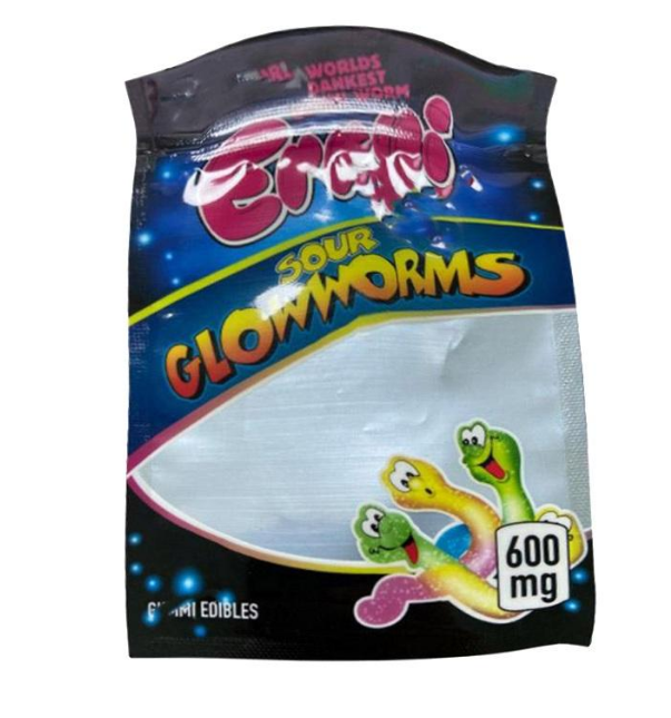 2021 ERRLLI Edibles Mylar Bag 600mg Sour Terp Crawlers Glowworms Twisted Brite Zipper Pouch Retail Storage Gummies Bag
2021 ERRLLI Edibles Mylar Bag 600mg Sour Terp Crawlers Glowworms Twisted Brite Zipper Pouch Retail Storage Gummies Bag
