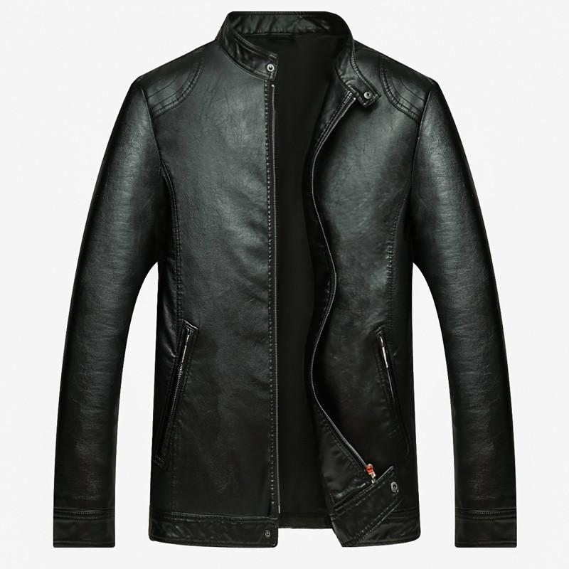 Autumn Spring Men Leather Jacket Genuine Real Sheep Goat Skin Brand Black Male Bomber Motorcycle Biker Man's Coat 10XL 8XL 6XL
Autumn Spring Men Leather Jacket Genuine Real Sheep Goat Skin Brand Black Male Bomber Motorcycle Biker Man's Coat 10XL 8XL 6XL